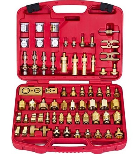 ПРОФЕССИОНАЛЬНЫЕ АДАПТЕРЫ СОЕДИНЕНИЯ ДЛЯ ПРОМЫВКИ СИСТЕМЫ КОНДИЦИОНИРОВАНИЯ ВОЗДУХА ОПТ.AC.135