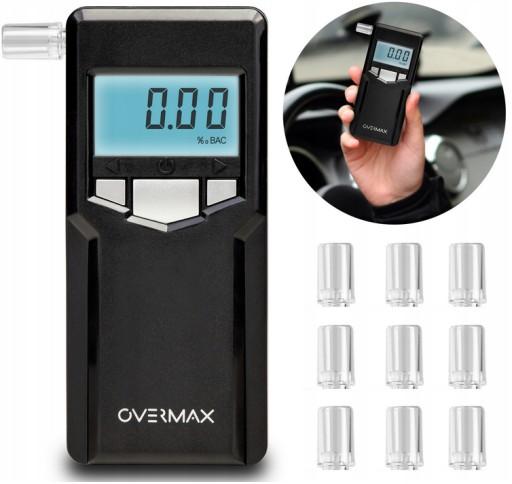 ПРОФЕССИОНАЛЬНЫЙ АЛКОТЕСТЕР OVERMAX AD - 06 + КАЛИБРОВКА