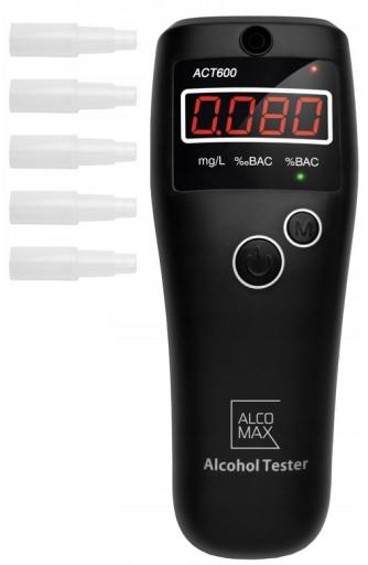 ПРОФЕСІЙНИЙ НАПІВПРОВІДНИКОВИЙ АЛКОТЕСТЕР + МУНДШТУКИ