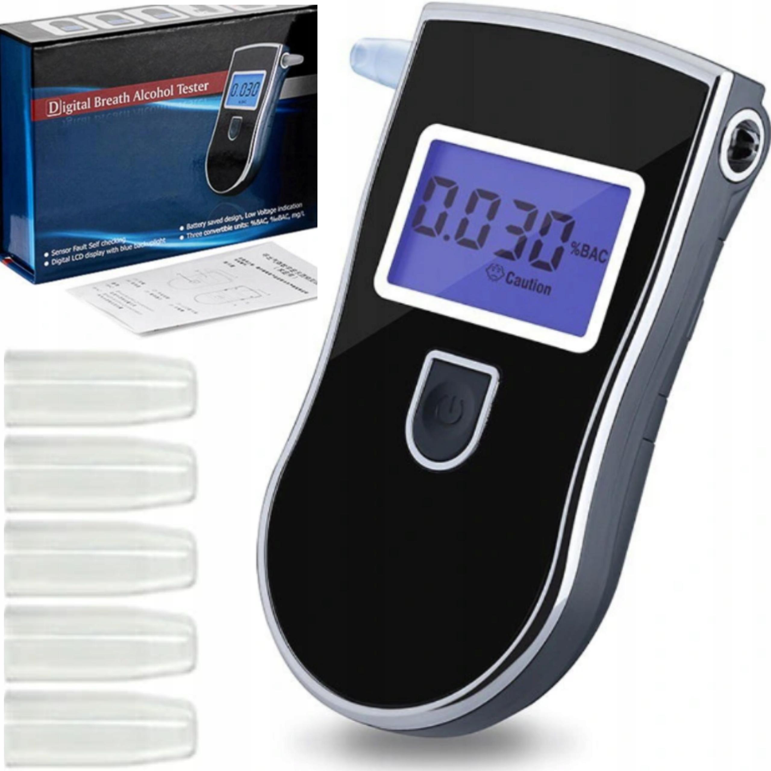 Профессиональный прецизионный алкотестер +5X мундштук бесплатно