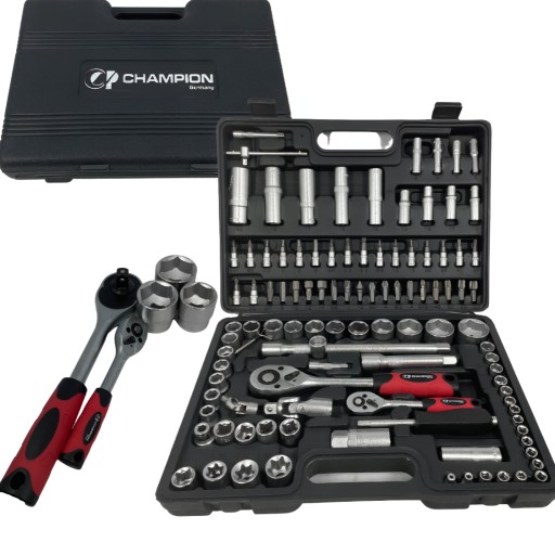 ПРОФЕССИОНАЛЬНЫЙ НАБОР ТОРЦЕВЫХ КЛЮЧЕЙ, ПРОЧНЫЙ КОРПУС, 108 ЭЛЕМЕНТОВ