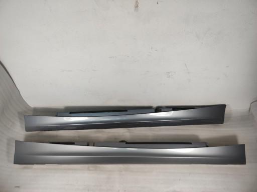 7184353 7184354 - Накладка порога BMW E87 ліва права Quarzblau A18