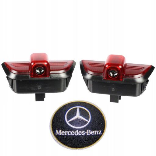 Світлодіодний проектор логотипу дверей для MERCEDES C-Class W204