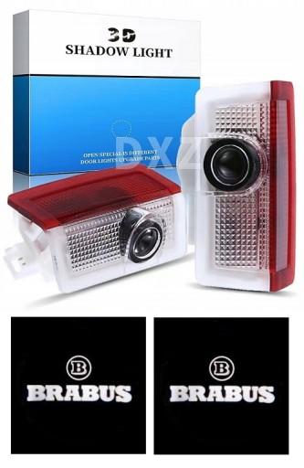 Проектори двері логотип BRABUS G клас W464 18-23
