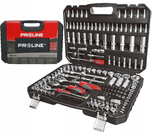 PROLINE 588150 НАБІР ІНСТРУМЕНТІВ ДЛЯ ГАЙКОВИХ КЛЮЧІВ 1/4