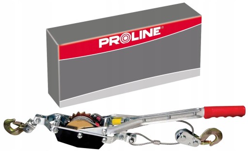 ЛЕБЕДКА PROLINE РУЧНАЯ ТРОСОВАЯ ЛЕБЕДКА 1500 КГ PRO 46715