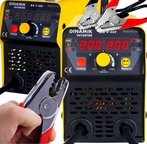 ИНВЕРТОРНЫЙ ВЫПРЯМИТЕЛЬ С ПУСКОВЫМ УСТРОЙСТВОМ DINAMIK XS 460