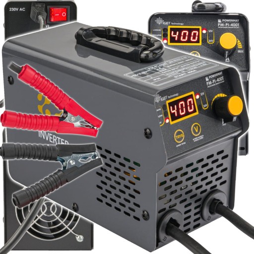 АКУМУЛЯТОР ВИПРЯМНЮВАЛЬНИЙ ІНВЕРТОР ЗІ СТАРТОМ 400А 12/24 В ЗАРЯДНИЙ ПРИСТРІЙ 40А