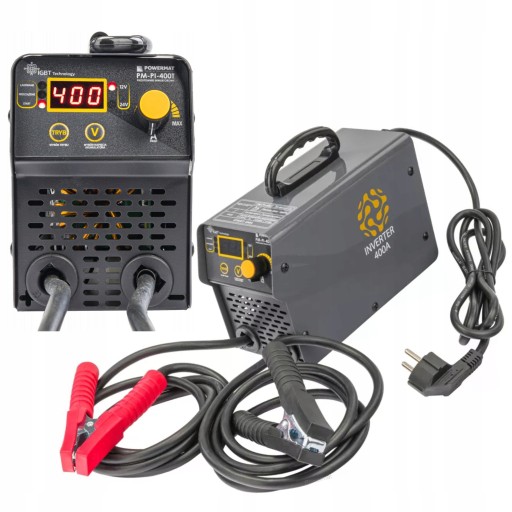 АКУМУЛЯТОР ВИПРЯМНЮВАЛЬНИЙ ІНВЕРТОР ЗІ СТАРТОМ 400А 12/24 В ЗАРЯДНИЙ ПРИСТРІЙ 40А