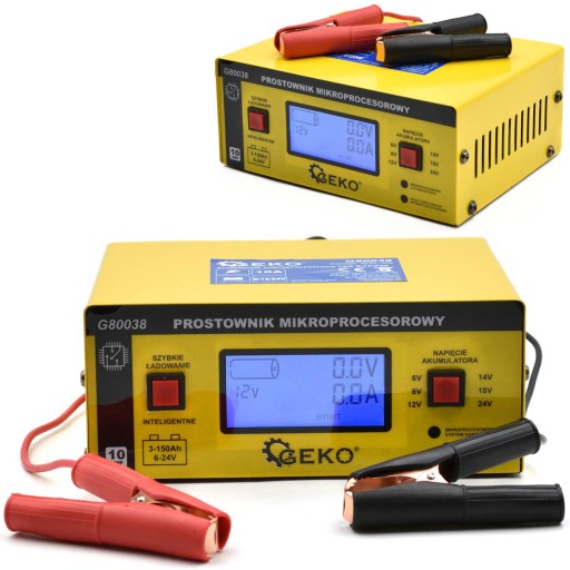 МИКРОПРОЦЕССОРНЫЙ АККУМУЛЯТОРНЫЙ ВЫПРЯМИТЕЛЬ 6V / 24V