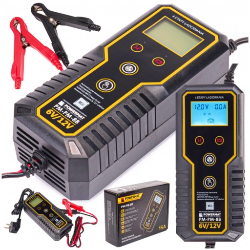 6V / 12V батарея выпрямитель микропроцессор
