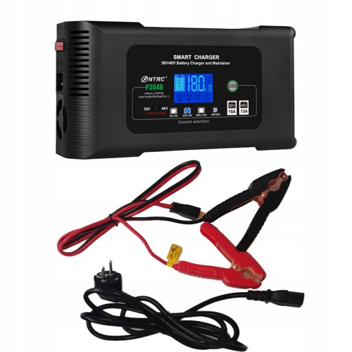 АККУМУЛЯТОРНЫЙ ВЫПРЯМИТЕЛЬ АВТОМАТИЧЕСКИЙ SMART 36В / 48В ЗАРЯДНОЕ УСТРОЙСТВО 18А