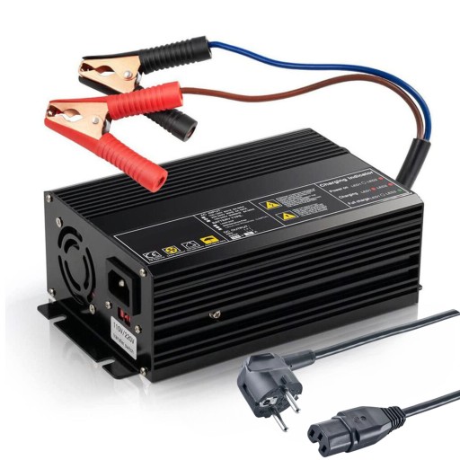 ВЫПРЯМИТЕЛЬ ДЛЯ АККУМУЛЯТОРОВ LiFePO4 30А МИКРОПРОЦЕССОРНОЕ ЗАРЯДНОЕ УСТРОЙСТВО 12В 14,6В