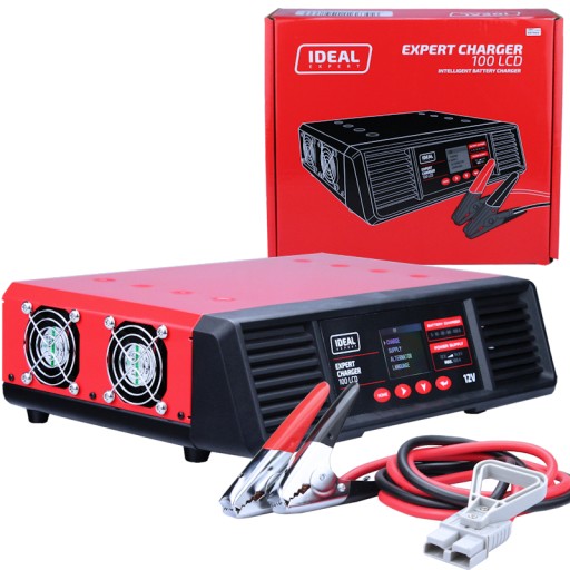 EXPERT CHARGER 100LCD WET/AGM/Li ВЫПРЯМИТЕЛЬ 12 В 100 А КОДИРОВАНИЕ ТЕХОБСЛУЖИВАНИЯ