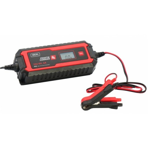 ІНТЕЛЕКТУАЛЬНИЙ ВИПРЯМУВАЧ PRAKTIK CHARGER 4 LCD 6/12V