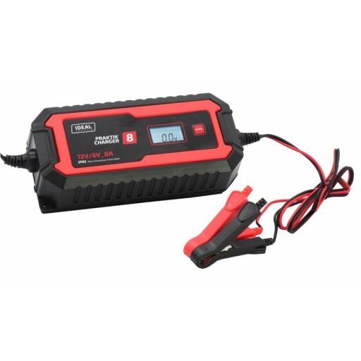 ІНТЕЛЕКТУАЛЬНИЙ ВИПРЯМЛЯЧ PRAKTIK CHARGER 8 LCD 6 / 12V