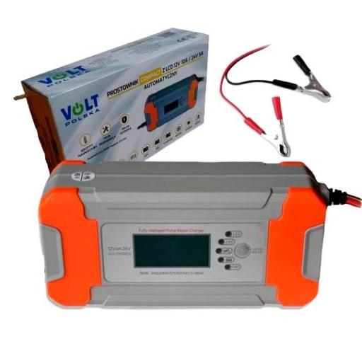 ВЫПРЯМИТЕЛЬ ЗАРЯДНОЕ УСТРОЙСТВО АВТОМАТИЧЕСКОЕ 12V 10A 24V 5A