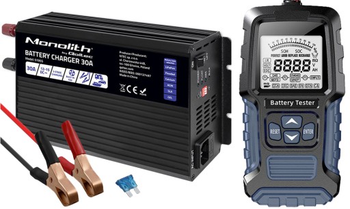 РЕГУЛЬОВАНЕ НАВАНТАЖЕННЯ ВИПРЯМЛЯЧА QOLTEC. ТЕСТЕР ПРОДУКТИВНОСТІ LIFEPO4 AGM GEL 12V 30A