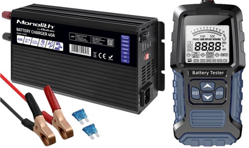 РЕГУЛЬОВАНЕ НАВАНТАЖЕННЯ ВИПРЯМЛЯЧА QOLTEC. ТЕСТЕР ПРОДУКТИВНОСТІ LIFEPO4 AGM GEL 12V 40A