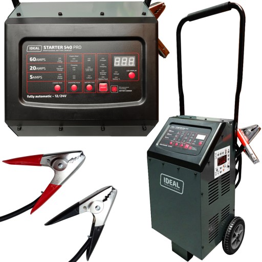 ПУСКОВИЙ ВИПРЯМНЮВАЧ 12V 24V STARTER 540A BOOSTER PRO STD GEL AGM LITHIUM