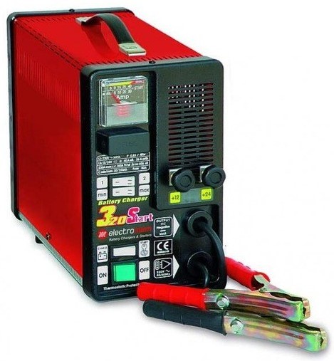 ПУСКОВИЙ ВИПРЯМЛЯЧ START 320 12V 24V 45A 30-350Ah STARTING 300A