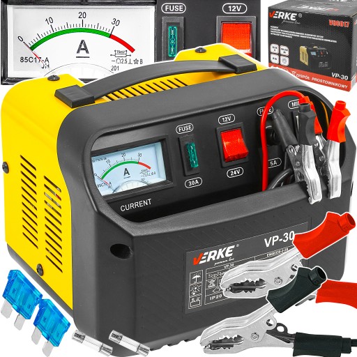 АВТОМОБИЛЬНЫЙ ВЫПРЯМИТЕЛЬ ДЛЯ АККУМУЛЯТОРА 12В 24В 20А ЗАРЯДНОЕ УСТРОЙСТВО