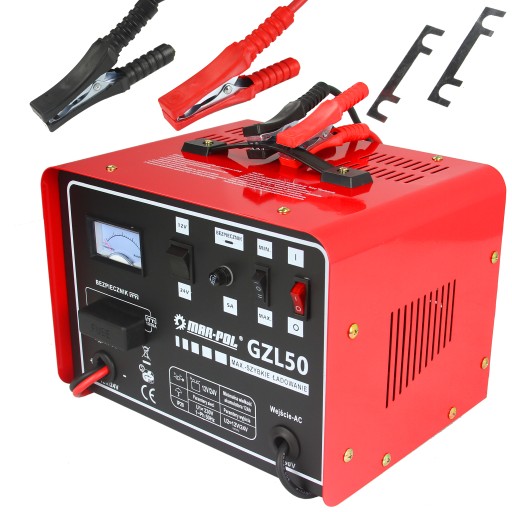 АВТОМОБІЛЬНИЙ ВИПРАВЛЯЧ ДЛЯ АКУМУЛЯТОРІВ 12В 24В GZL-50