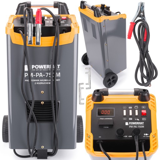 АВТОМОБІЛЬНИЙ ВИПРАВЛЯЧ З АКУМУЛЯТОРОМ ЗАПУСК 700A 12/24V ПОТУЖНИЙ ЗАПУСК