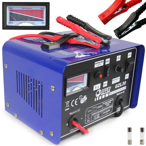 ВЫПРЯМИТЕЛЬ С ФУНКЦИЕЙ БЫСТРОЙ ЗАРЯДКИ 30-250 Ач ДЛЯ АВТОМОБИЛЬНЫХ АККУМУЛЯТОРОВ