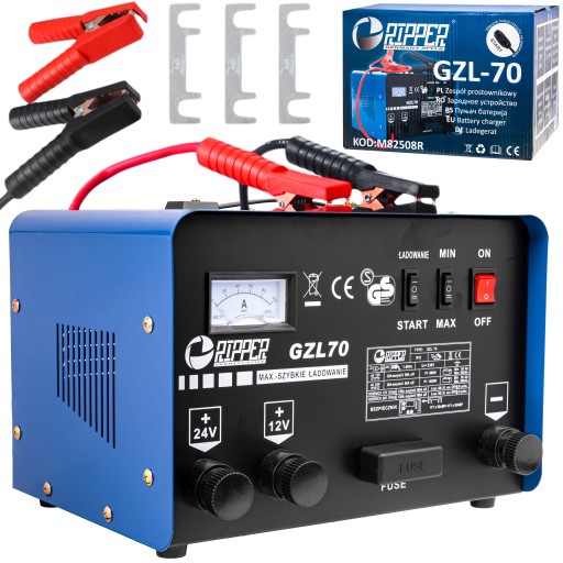 ВЫПРЯМИТЕЛЬ С ЗАПУСКОМ 12/24В 500Ач ЗАРЯДНОЕ УСТРОЙСТВО ЗАПУСК БЫСТРАЯ ЗАРЯДКА