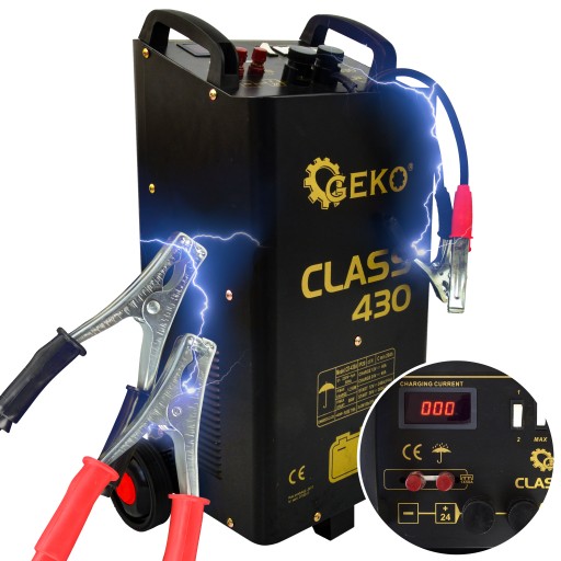 ВИПРЯМЛЮВАЧ З ПУСКОМ 12/24В ДЛЯ АКБ 15-750Ah КЛАС 430