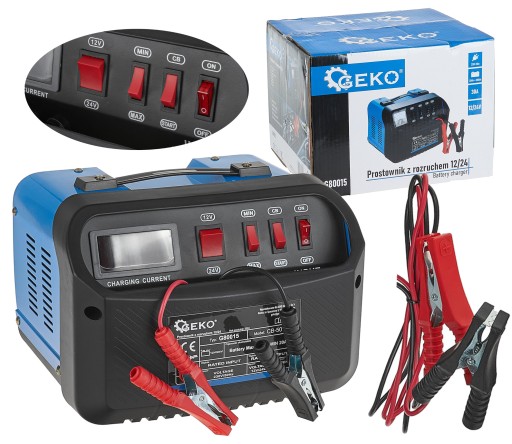 АВТОМОБІЛЬНИЙ ПУСКОВИЙ ВИПРАВЛЯЧ 20-380AH ШВИДКА ЗАРЯДКА 12/24V G80015