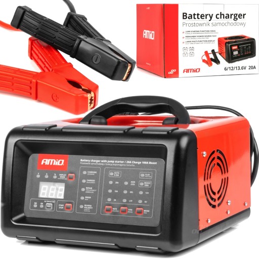 АВТОМОБІЛЬНИЙ ПУСКОВИЙ ВИПРЯМЛЯЧ ДЛЯ ЗАРЯДКИ АКУМУЛЯТОРІВ 6/12В ЗАПУСК