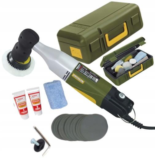 PROXXON ЕКСЦЕНТРИЧНА ПОЛІРУВАЛЬНА МАШИНА EP/E ПОЛІРУВАЛЬНИЙ НАБІР PR28680