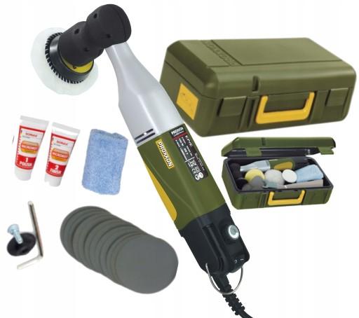 PROXXON ЕКСЦЕНТРИЧНА ПОЛІРУВАЛЬНА МАШИНА EP/E ПОЛІРУВАЛЬНИЙ НАБІР PR28680