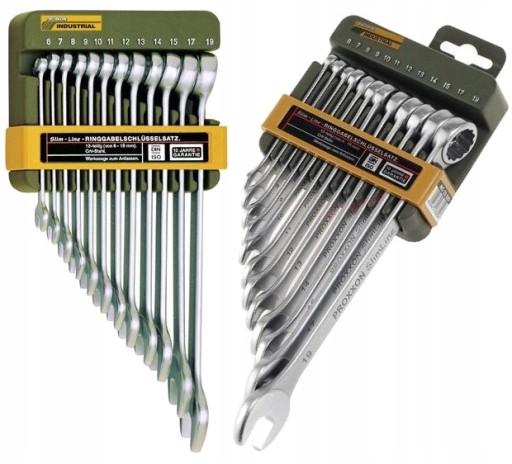 НАБОР КОМБИНИРОВАННЫХ КЛЮЧЕЙ PROXXON 6-19 ММ 12 ШТ. PR23820