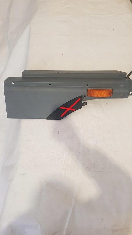 УДЛИНИТЕЛЬ КАБИНЫ СТУПИЦЫ ПРАВЫЙ DAF 65 CF