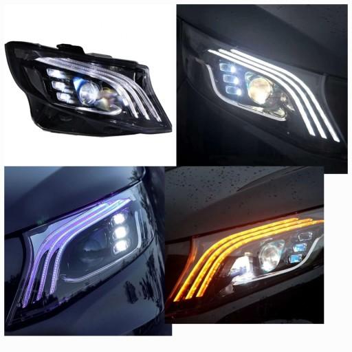 A447M447 - ПЕРЕДНИЕ ФОНАРИ MERCEDES V CLASS W447 MAYBACH 14-19