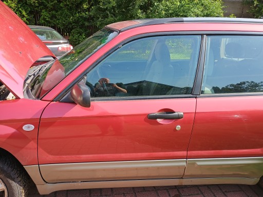 ДВЕРІ ПЕРЕДНІ ЛІВІ SUBARU FORESTER SG BLUE 2C2 2003 р.в. ЗАВЕРШЕНО