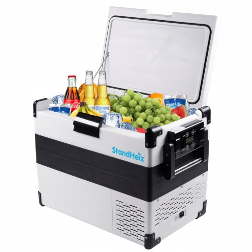 ПОРТАТИВНЫЙ ТУРИСТИЧЕСКИЙ ХОЛОДИЛЬНИК 42Л КОМПРЕССОР 12В 24В 230В STANDHEIZ
