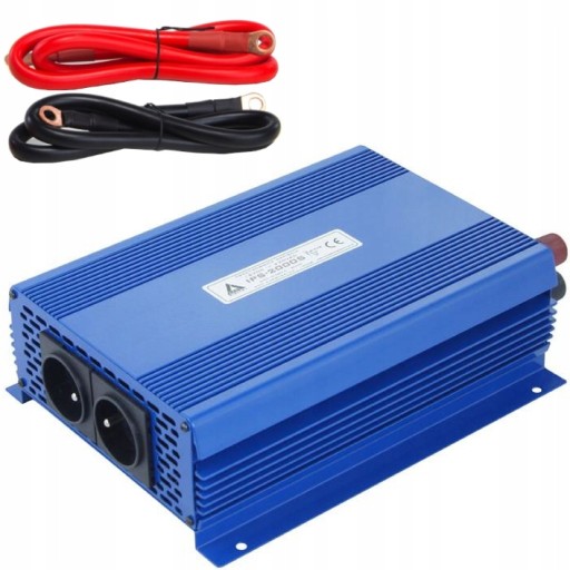 ПЕРЕТВОРЮВАЧ НАПРУГИ 12В 230В SINUS ECO 2000Вт
