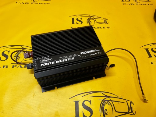 ПЕРЕТВОРЮВАЧ НАПРУГИ CARCLEVER 12/230В + USB 1200Вт