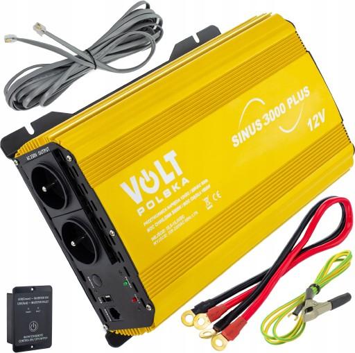 ИНВЕРТОР ДЛЯ АВТОДОМОВ 12V 3000W SINUS