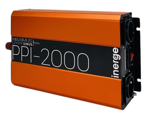 ПЕРЕТВОРЮВАЧ НАПРУГИ MAXIMUS 12V 230V 2000VA 1000W PURE SINUS QC 3.0 LCD