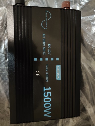 ПРЕОБРАЗОВАТЕЛЬ СИНУСОИДАЛЬНОГО НАПРЯЖЕНИЯ 1500 ВТ CAPTOK, МОДИФИЦИРУЕМЫЙ ДЛЯ АВТОМОБИЛЯ