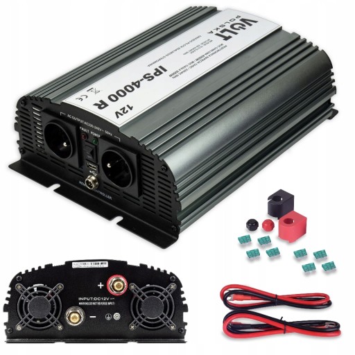 АВТОМОБІЛЬНИЙ ІНВЕРТОР 12V 230V 2000 / 4000W IPS R