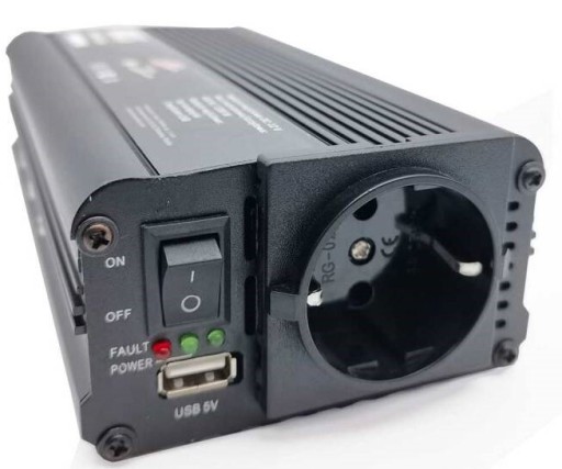 АВТОМОБИЛЬНЫЙ ИНВЕРТЕР 12 В 230 В 300/600 Вт ПОЛНЫЙ СИНУС