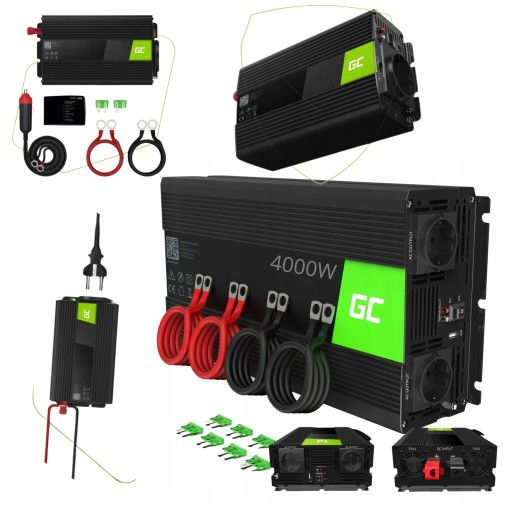 АВТОМОБІЛЬНИЙ ІНВЕРТОР PURE SINE FULL SINE 12v 230v 3000W/6000W