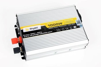 КОНВЕРТЕР SKYLED 1000W (МИТТЄВА ПОТУЖНІСТЬ) З USB, ПОВНИЙ СИНУС 12V 230V