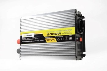 ІНВЕРТОР SKYLED 2000W (МОМЕНТАЛЬНИЙ) З USB, ПОВНИЙ СИНУС DC24V AC220V-240V,